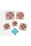 Snowflake Polymer Clay Cutting Mold, Earring Molds, Cookie Mold, Ceramic Mold, 5 Sizes, No: 560