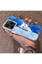 Cute White Cat Pattern Acrylic Back Silicone Edge Phone Case Compatible with Tecno Spark 20 Pro 4G/5G - 3