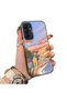 Samsung Galaxy A15 4G/5G Compatible Sunset Seaside Scenery Printed Acrylic Back Silicone Edge Phone Case