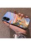 Realme C67 4g Compatible Sunset Seaside Scenery Printed Acrylic Back Silicone Edge Phone Case - 3