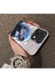 Oppo A6 Pro 4G/5G Compatible Blue Haired Anime Girl Patterned Acrylic Back Silicone Edge Phone Case - 4