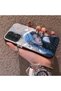 Samsung Galaxy A23 4G/5G Compatible Blue Haired Anime Girl Patterned Acrylic Back Silicone Edge Phone Case - 3