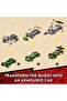 Ninjago Lloyd's Race Car EVO 71763 Building Set featuring a ninja car toy and Ninjago Lloyd and snake characters; creative toys for children over 6 years (279 pieces), plastic, multi-color - 3