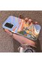 Samsung Galaxy A52/A52S Compatible Sunset Seaside Scenery Printed Acrylic Back Silicone Edge Phone Case - 3