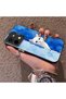 Vivo Y28 4g Compatible Cute White Cat Pattern Acrylic Back Silicone Edge Phone Case - 3
