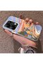 Xiaomi Redmi Note 14S Compatible Sunset Beach Scenery Printed Acrylic Back Silicone Edge Phone Case - 3