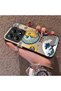 Xiaomi Mi 14t Pro Compatible Sun-Moon Eye and Wave Butterfly Pattern Acrylic Back Silicone Edge Phone Case - 3