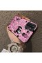 Samsung Galaxy M13/M23 Compatible Pink Horror Movie Mask Patterned Acrylic Back Silicone Edge Phone Case - 4
