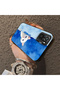 Cute White Cat Pattern Acrylic Back Silicone Edge Phone Case for Xiaomi Redmi Note 10 4G/Note 10S Compatible - 5