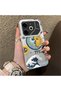 Tecno Pova 6/Pova 6 Pro 5g Compatible Sun-Moon Eye and Wave Butterfly Pattern Acrylic Back Silicone Edge Phone Case - 2
