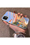iPhone 11 Compatible Sunset Beach Scenery Printed Acrylic Back Silicone Edge Phone Case - 4