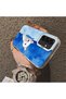 Samsung Galaxy A26 Compatible Cute White Cat Pattern Acrylic Back Silicone Edge Phone Case - 4