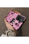 Xiaomi Redmi 10 2022 Compatible Pink Horror Movie Mask Patterned Acrylic Back Silicone Edge Phone Case - 4