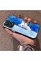 Cute White Cat Pattern Acrylic Back Silicone Edge Phone Case for Xiaomi Redmi Note 12 Pro 5g Compatible - 3