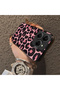 For Tecno Spark 20 Pro 4G/5G Compatible Pink Back Black Leopard Pattern Acrylic Back Silicon Edge Phone Case - 4
