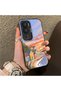Vivo Y31/Y21D Compatible Sunset Seaside Scenery Printed Acrylic Back Silicone Edge Phone Case - 2