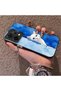 Oppo Reno 14/14F Compatible Cute White Cat Pattern Acrylic Back Silicone Edge Phone Case - 3