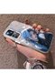 Xiaomi Mi 12T/12T Pro Compatible Blue Haired Anime Girl Patterned Acrylic Back Silicone Edge Phone Case - 3