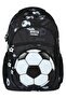 Sports Muggle Mu- Football Teams Black and White School Bag - 5