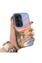 Samsung Galaxy S25 Fe Compatible Sunset Beach Scenery Printed Acrylic Back Silicone Edge Phone Case