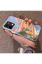 Vivo Y28 4g Compatible Sunset Seaside Scenery Printed Acrylic Back Silicone Edge Phone Case - 3