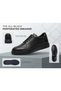 Genuine Leather 45 46 47 Large Size Non-Slip Sole Black Casual Economical Men's Sneaker Shoes Te0134 - 4
