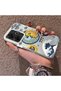 Xiaomi Poco M6 4g Compatible Sun-Moon Eye and Wave Butterfly Pattern Acrylic Back Silicone Edge Phone Case - 3