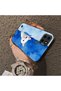 Realme C25Y/C21Y Compatible Cute White Cat Pattern Acrylic Back Silicone Edge Phone Case - 4