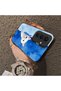 Samsung Galaxy S25 Fe Compatible Cute White Cat Pattern Acrylic Back Silicone Edge Phone Case - 4