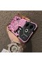 For Tecno Pova 6/Pova 6 Pro 5g Compatible Pink Horror Movie Mask Patterned Acrylic Back Silicone Edge Phone Case - 4