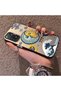 Xiaomi Redmi Note 12 Pro 4g Compatible Sun-Moon Eye and Wave Butterfly Pattern Acrylic Back Silicone Edge Phone Case - 3