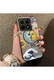 Xiaomi Mi 15t Compatible Sun-Moon Eye and Wave Butterfly Pattern Acrylic Back Silicone Edge Phone Case - 2
