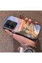 Xiaomi Poco M6 4g Compatible Sunset Seaside Scenery Printed Acrylic Back Silicone Edge Phone Case - 3