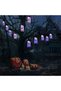 (eb41)Festival Decorations Ghost Witch Hat with Lights,for Party Indoor Outside Ornaments and Yard Tree Garden,5pcs(Ghost) - 6