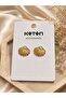 Seashell Earrings Gold - 2