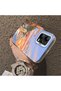 Xiaomi Poco X5 Compatible Sunset Beach Scenery Printed Acrylic Back Silicone Edge Phone Case - 4