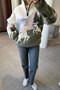 Premium Deer Patterned Fleece - Khaki - 2