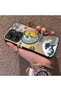 Xiaomi Poco C65 Compatible Sun-Moon Eye and Wave Butterfly Pattern Acrylic Back Silicone Edge Phone Case - 3