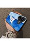 iPhone 17 Compatible Cute White Cat Pattern Acrylic Back Silicone Edge Phone Case - 4