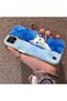 Realme C25Y/C21Y Compatible Cute White Cat Pattern Acrylic Back Silicone Edge Phone Case - 3