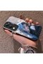 Vivo Y29S Compatible Blue Haired Anime Girl Patterned Acrylic Back Silicone Edge Phone Case - 3