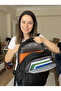 Navy Blue Middle School High School School Backpack 9105 Daily Backpack with 15.6 Laptop Compartment - 2