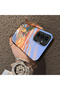 Samsung Galaxy A54 Compatible Sunset Beach Scenery Printed Acrylic Back Silicone Edge Phone Case - 4