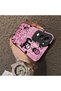 Vivo Y04 Compatible Pink Horror Movie Mask Patterned Acrylic Back Silicone Edge Phone Case - 4