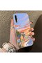 Samsung Galaxy A50/A50S/A30S Compatible Sunset Seaside Scenery Printed Acrylic Back Silicone Edge Phone Case - 2