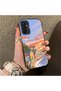 Samsung Galaxy M23/M13 Compatible Sunset Seaside Scenery Printed Acrylic Back Silicone Edge Phone Case - 2