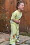 Red/Green/Orange Girl's Set |   Wide Leg Sweatpants & T-Shirt Set