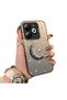 Tecno Spark 20 Compatible Silver Engraved Moon and Star Pattern Non-Transparent Acrylic Back Silicone Edge Case