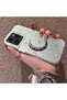 Tecno Spark 40 Compatible Silver Carved Moon and Star Pattern Non-Transparent Acrylic Back Silicone Edge Case - 3