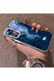 Xiaomi Mi 12T/12T Pro Compatible Dreamy Starry Sea Fish Pattern Acrylic Back Silicone Edge Phone Case - 3